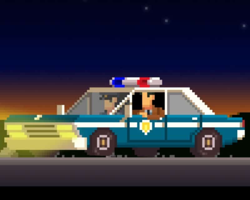 The Darkside Detective recenzja w samochodzie