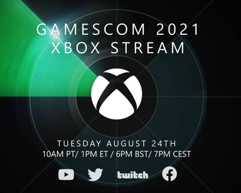 Xbox Stream Gamescom 2021 konferencja