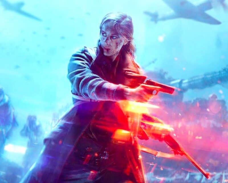 Grafika z gry Battlefield 5