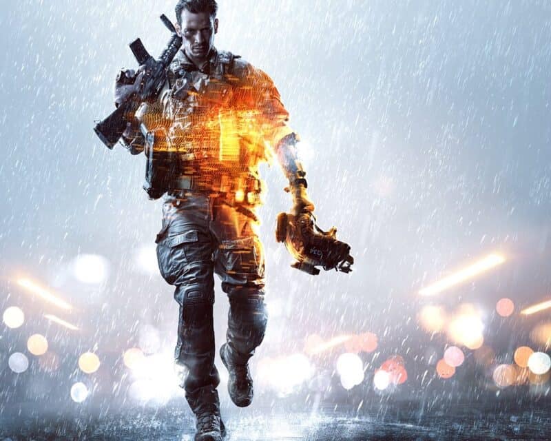 Żołnierz z okładki gry Battlefield 4