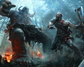 Lewiatan – topór Kratosa – zmienia swoją wielkość w trakcie rozgrywki w God of War