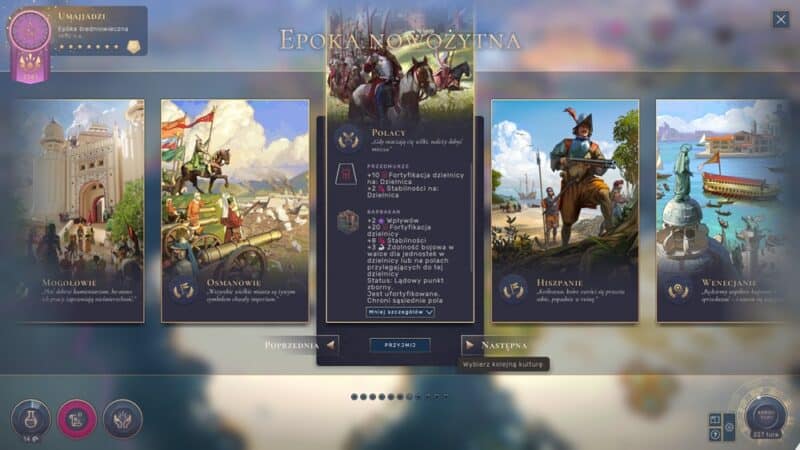 Kultury dostępne w Humankind.