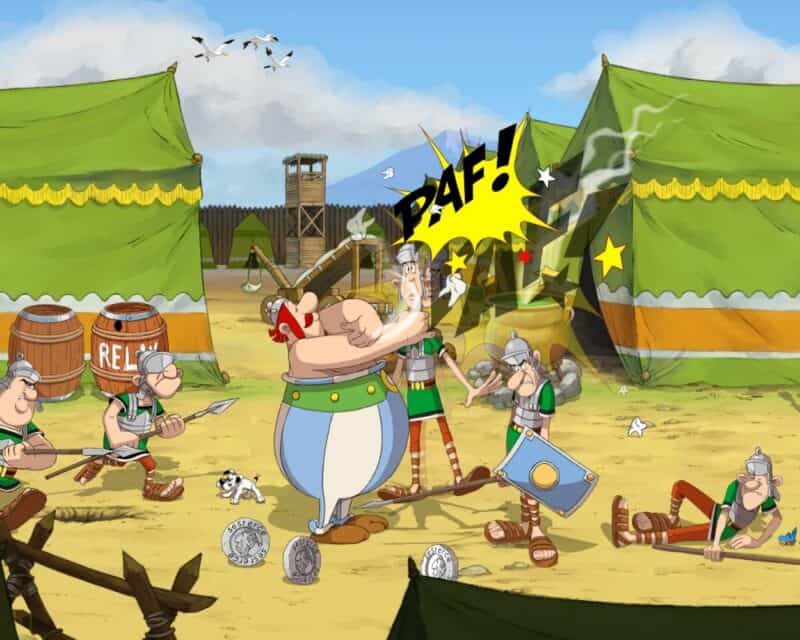 premiera Asterix & Obelix: Slap them All! Obelix żołnierze rzymscy