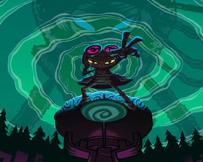 Grafika z gry Psychonauts 2