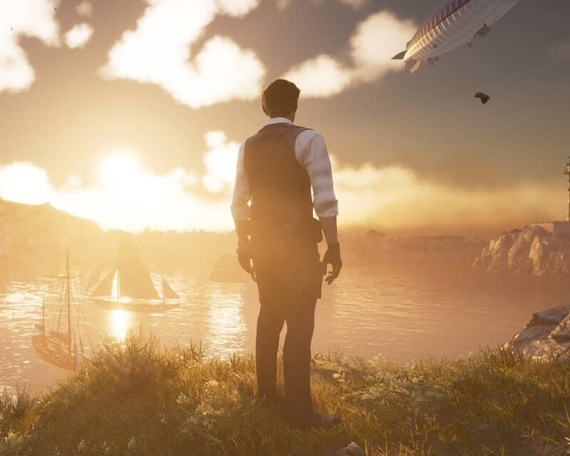 Kadr z gry Shlerloch Holmes: Chapter One, którego data premiery została ogłoszona