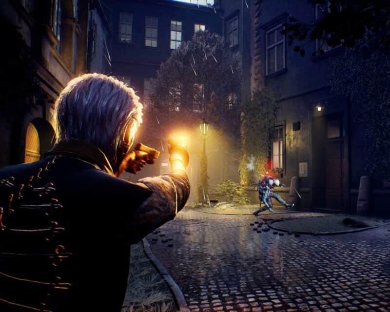 wczesny dostęp Vampire The Masquerade Bloodhunt wampir ulica