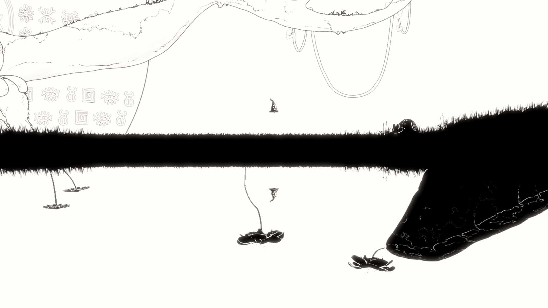 Hoa w krainei snu, zagadki z lustrzanym odbiciem w tafli wody