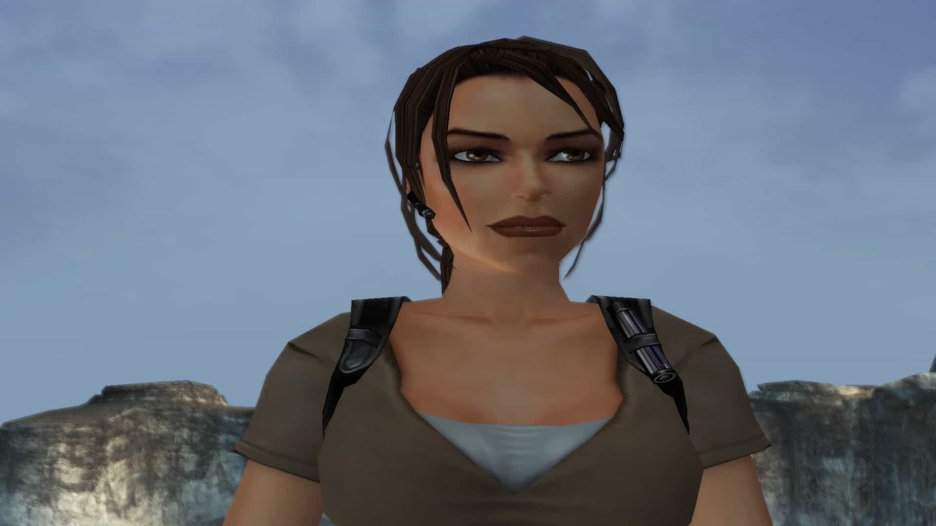 Tomb Raider: Legend, na obrazku widoczna Lara Croft