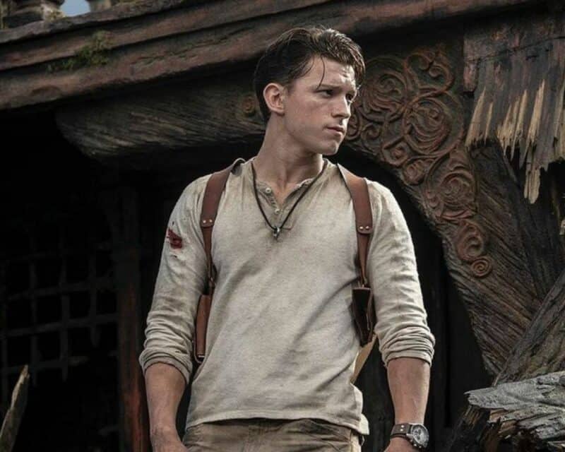 uncharted adaptacja filmowa zwiastun - Tom Holland w roli Nathana Drake'a