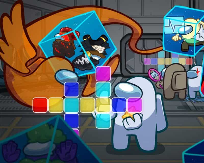 Among Us aktualizacja role zbiorczy rzut na grę