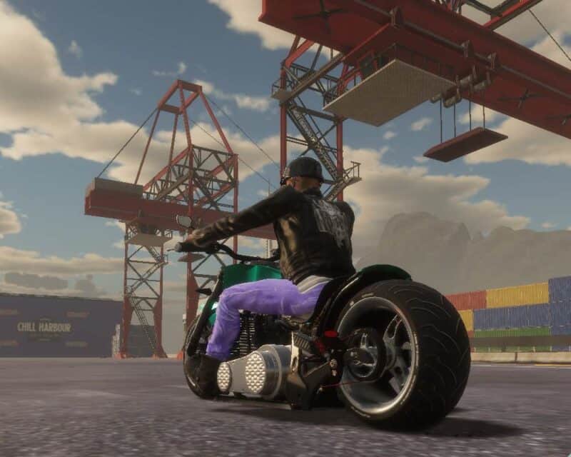 Kadr z gry Motorcycle Mechanic Simulator 2021