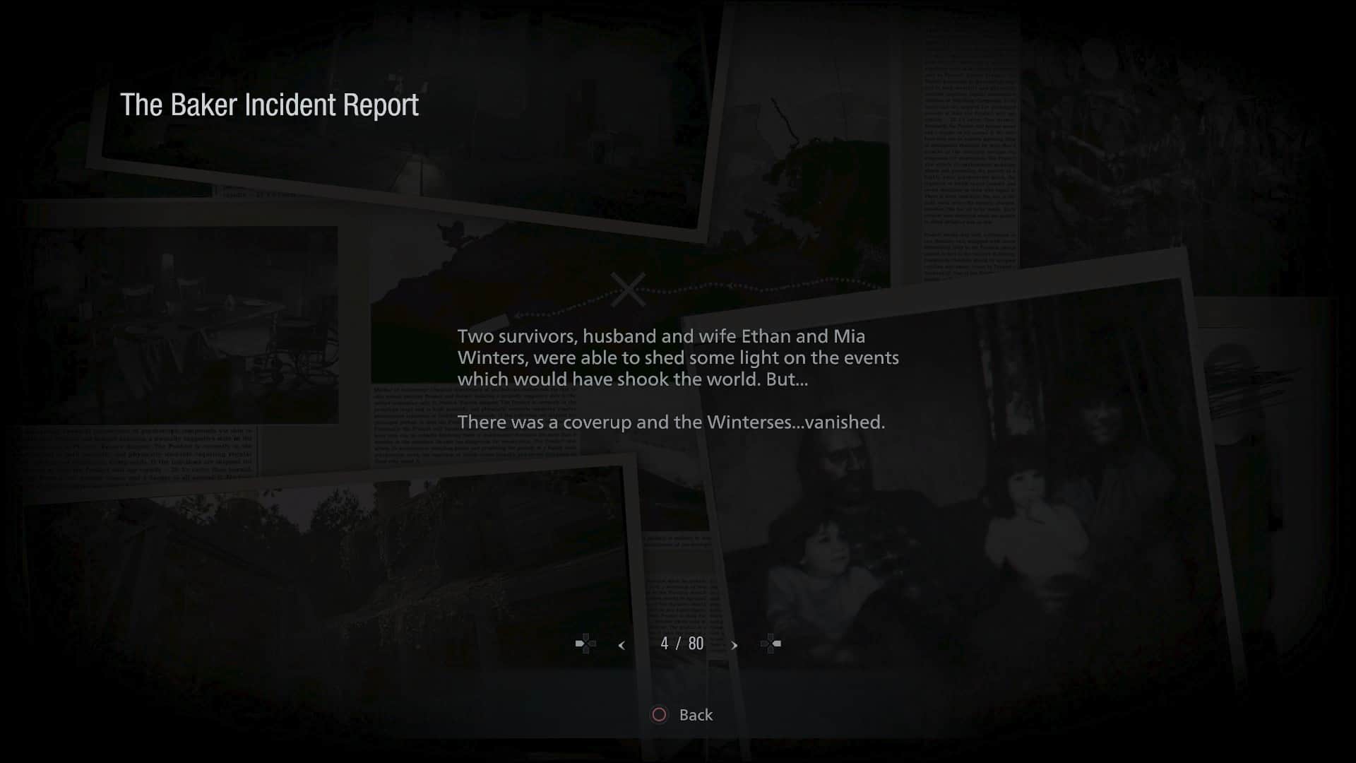 Resident Evil Village, wstęp opisujący wydarzenia z Resident Evil Biohazard