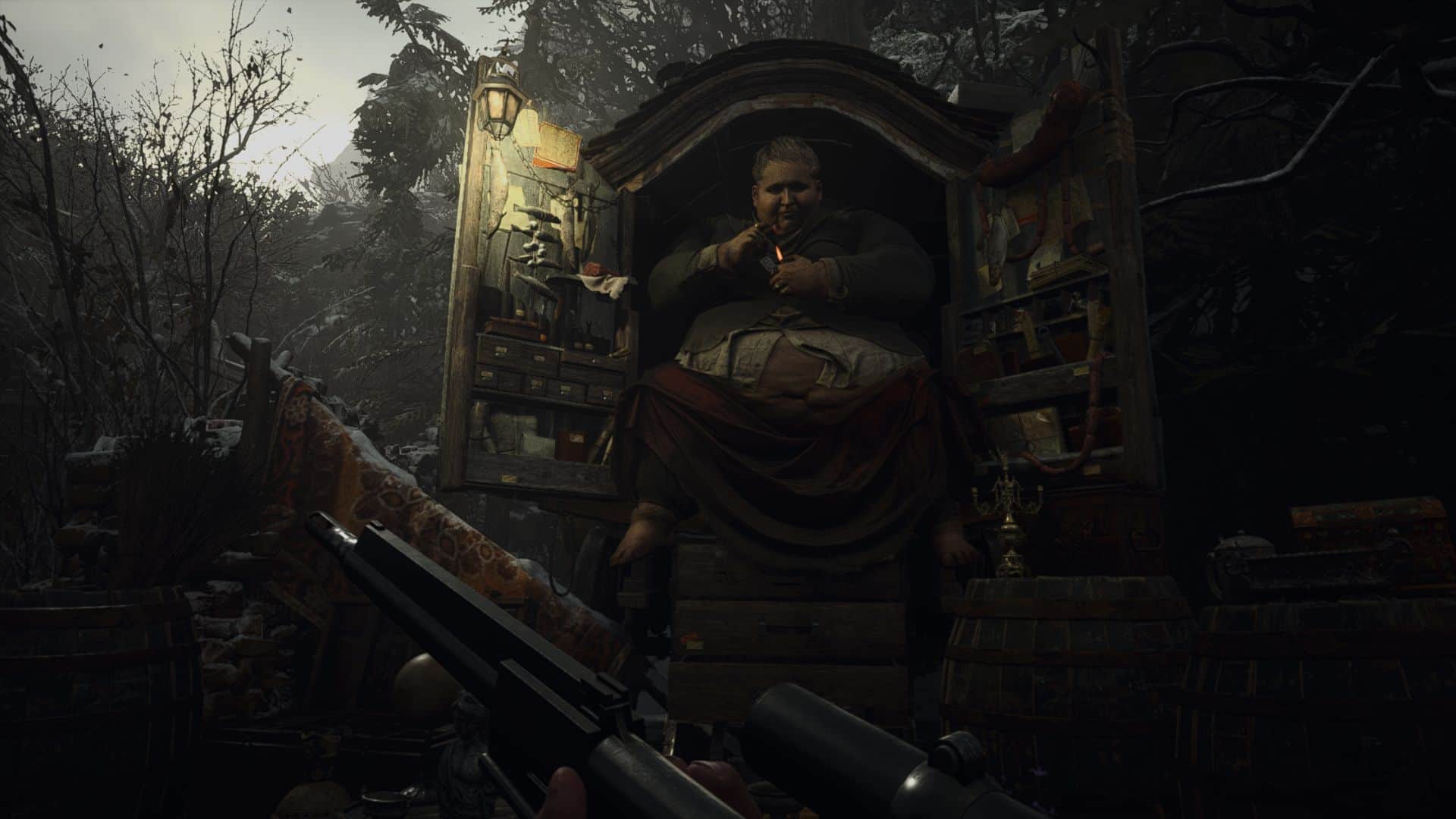 Resident Evil Village, kupiec o imieniu Duke