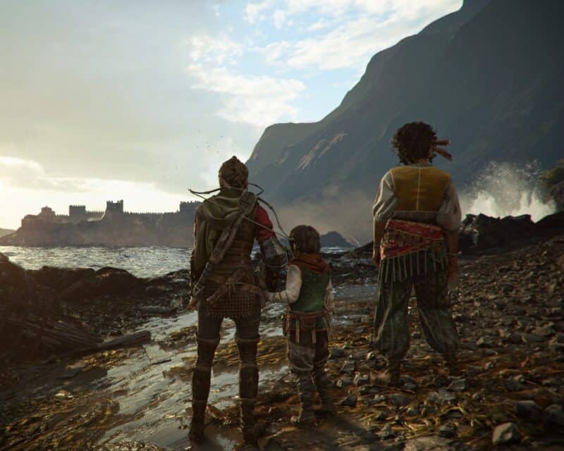 A Plague Tale Requiem zrzuty ekranu postacie Amicia Hugo