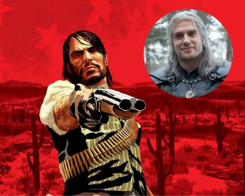 Ekranizacja Red Dead Redemption – Henry Cavil chciałby w niej zagrać. Obrazek ilustracyjny, plakat z gry i zdjęcie Henry'ego Cavilla