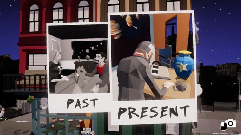 Przeszłość i teraźniejszość w Love - A Puzzle Box Filled with Stories