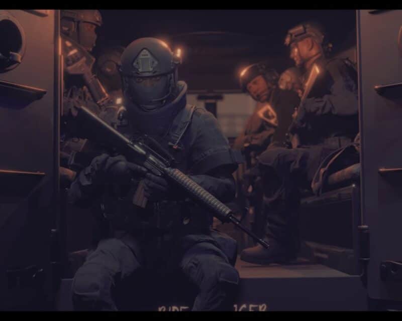 misja ze szkolną strzelaniną Ready or Not postacie SWAT