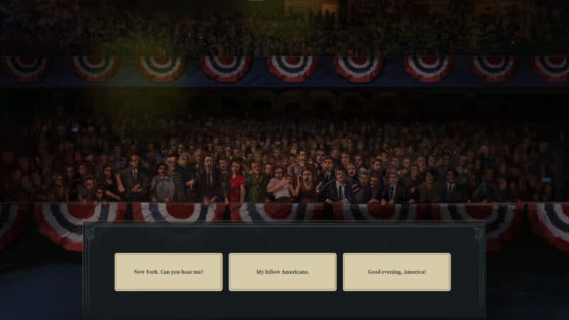 Nasza pierwsza prezydencka przemowa