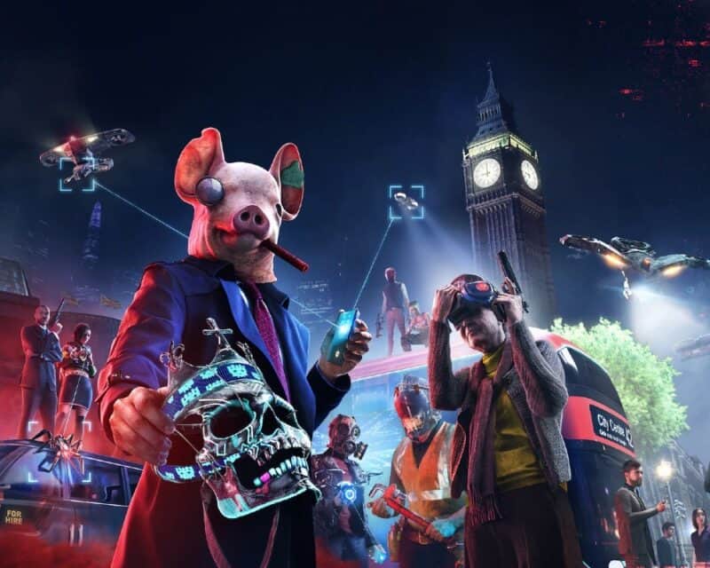 Watch Dogs: Legion ostatnia aktualizacja - plakat z gry, obrazek ilustracyjny