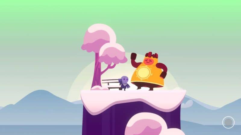 One Hand Clapping, recenzja, screen z radosną bohaterką