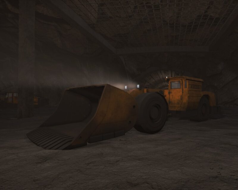 zwiastun Coal Mining Simulator sprzęt koparka