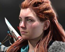 Włosy na twarzy Aloy w Horizon Forbidden West to coś nowego