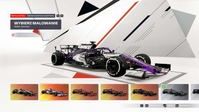 F1 2021 recenzja bolid formuły jeden