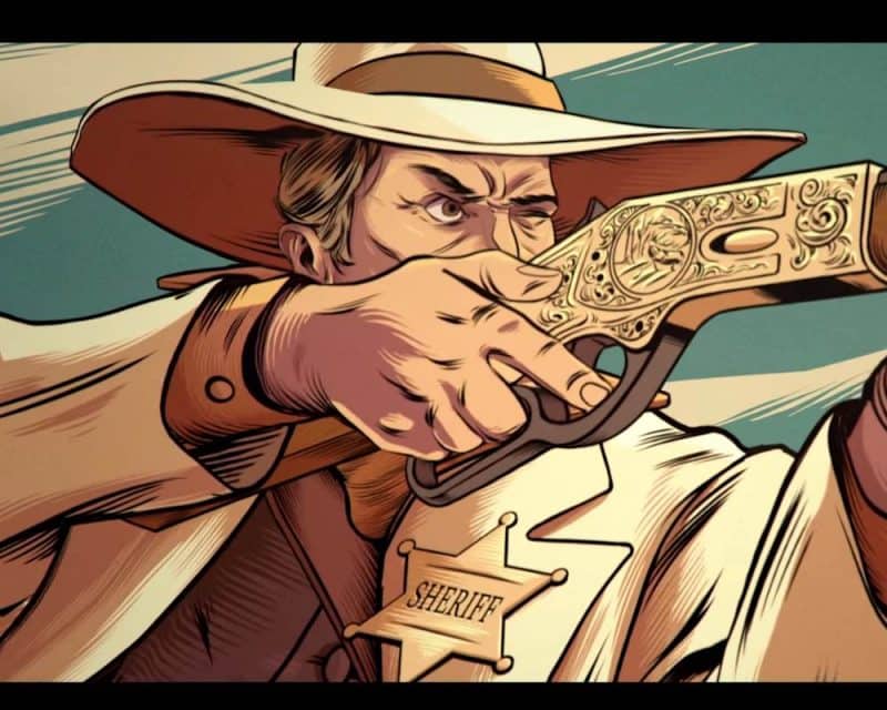 Grafika z gry Hard West 2