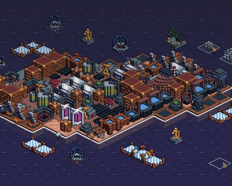 Flooded: fabryka na wyspie, dookoła woda i nieliczne platformy, Flooded zapowiedź