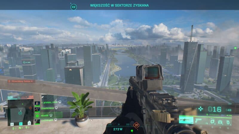 Battlefield 2042 rezencja strzelanie z wieżowca