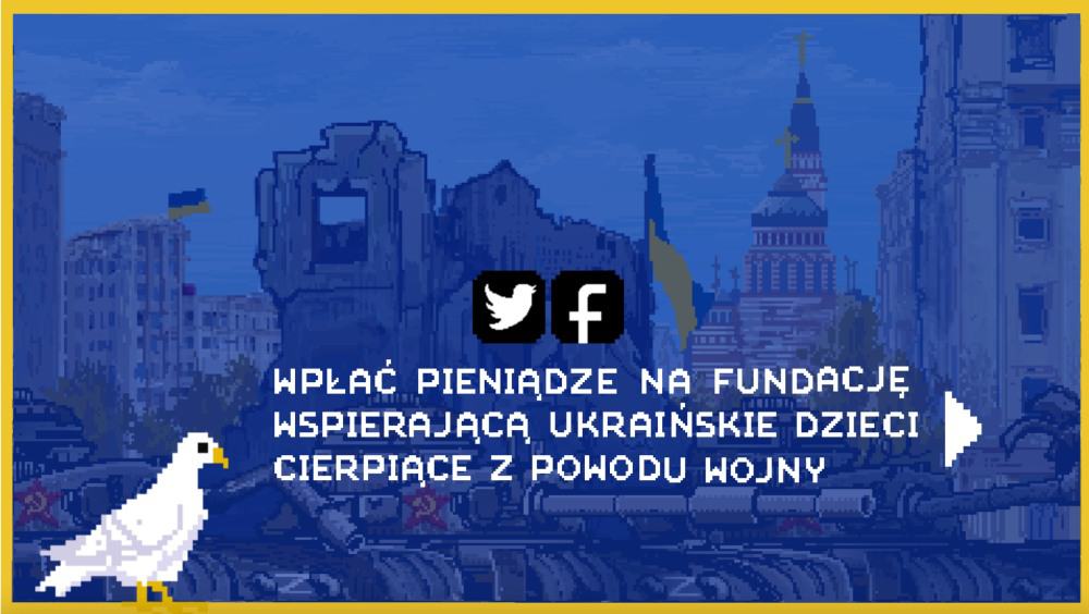 Poopin 2 zachęca do wpłacania datków na fundację (gra, Putin, gołębie)