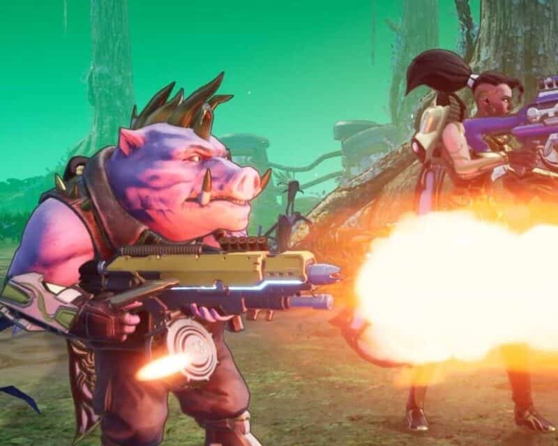 Grafika z gry Space Punks