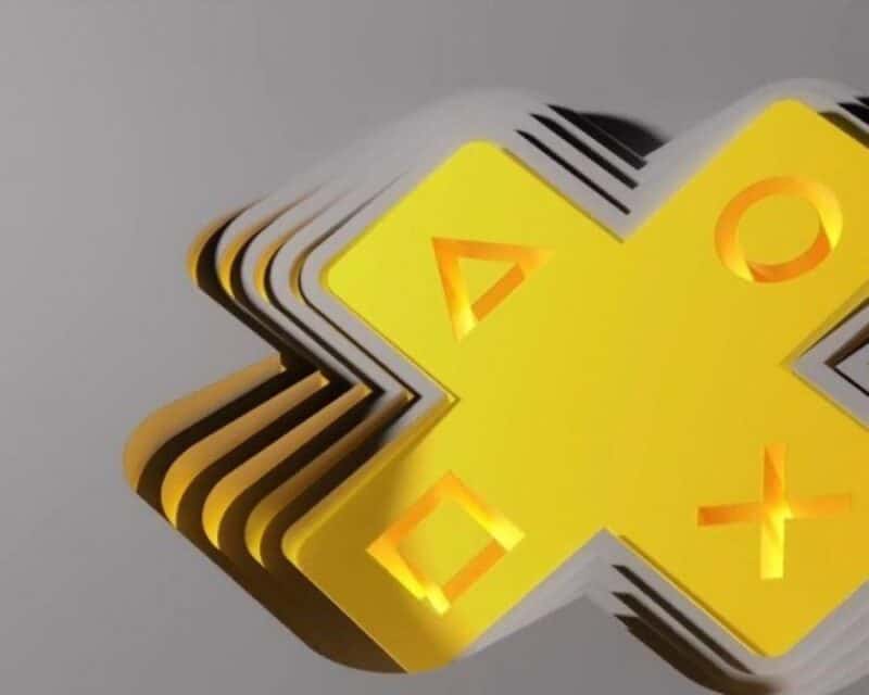 żółte logo PlayStation Plus na szarym tle, PS Plus Premium wersje demo