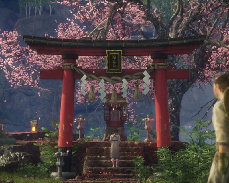 Sengoku Dynasty kinowy zwiastun brama tori modlitwa