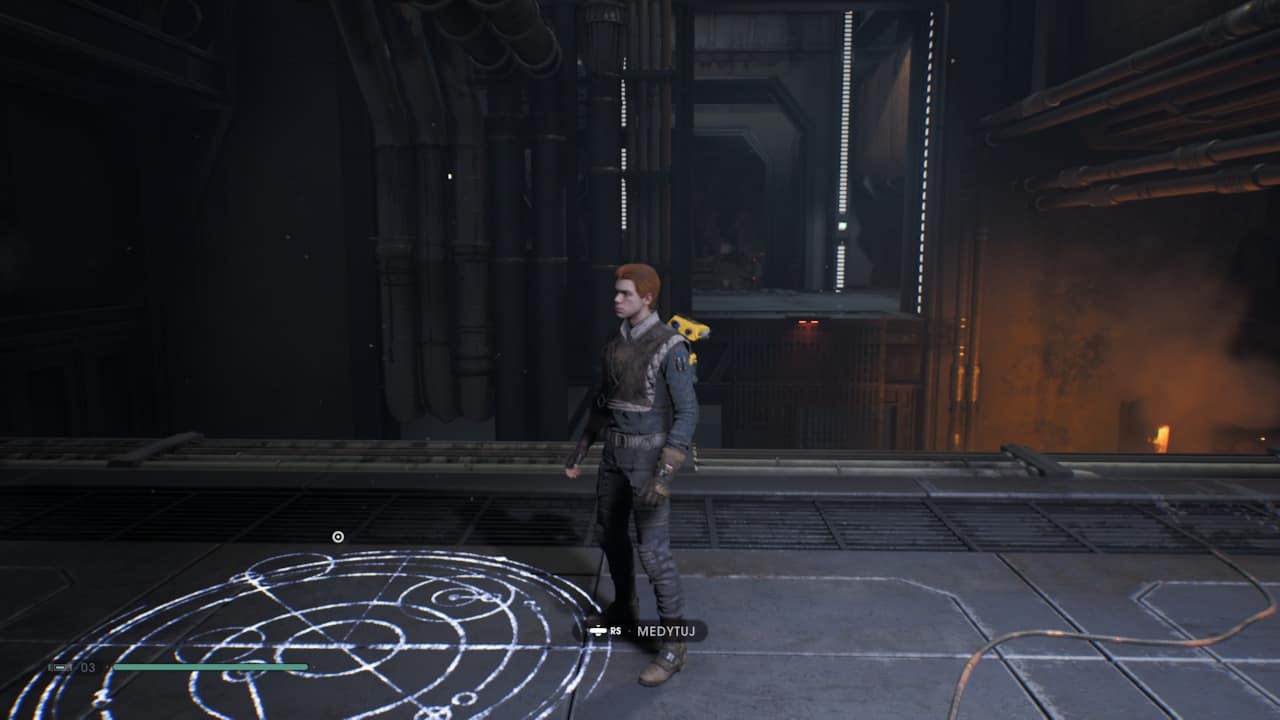 Star Wars Jedi: Fallen Order, recenzja, miejsce do medytowania i główny bohater obok, Cal Kestis