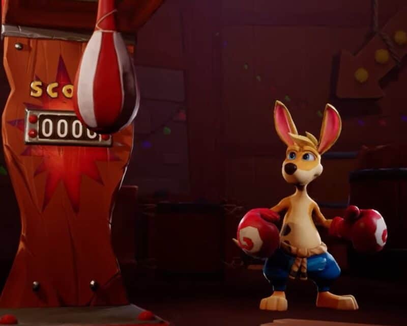 Grafika z gry Kangurek Kao