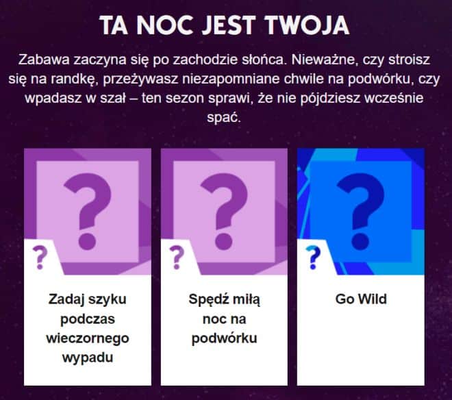 sims 4 nowe dlc roadmapa 2022 lista w formie trzech kolumn, obrazki to znaki zapytania