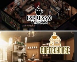 Espresso Tycoon i Coffee House, czyli jak jednocześnie powstają dwie gry o parzeniu kawy