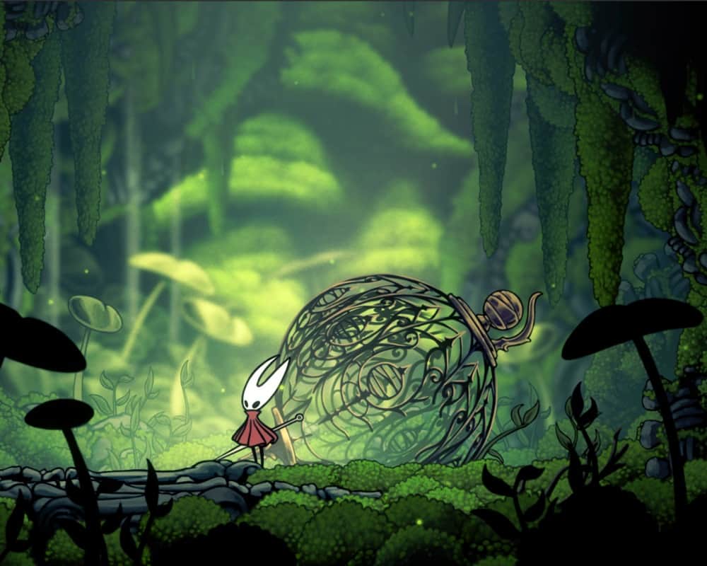 Hollow Knight Silksong zwiastun hornet księżniczka grota