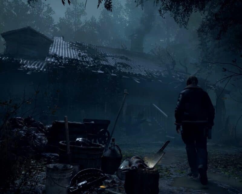 Resident Evil 4 Remake data premiery Leon hiszpańska wioska dom