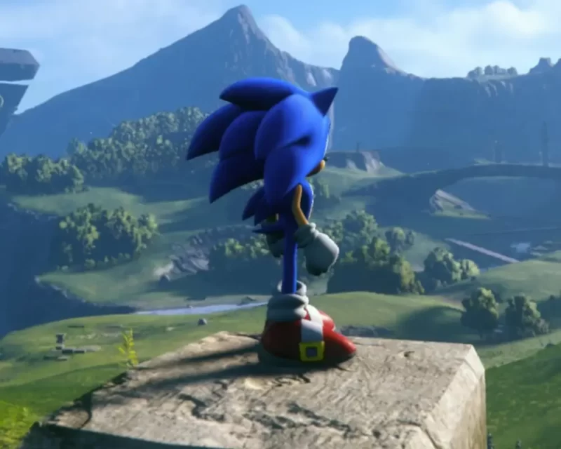 Grafika z gry Sonic Frontiers