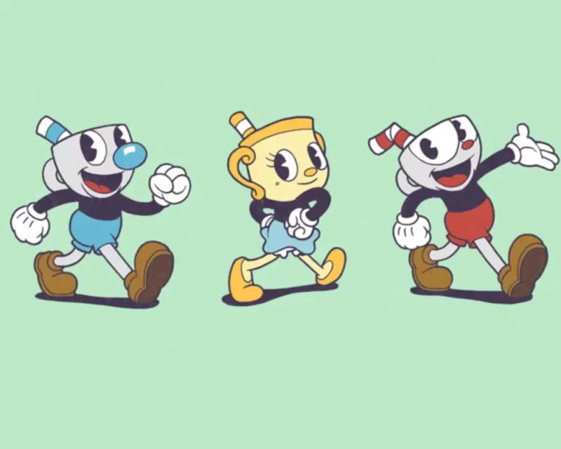 Grafika z gry Cuphead