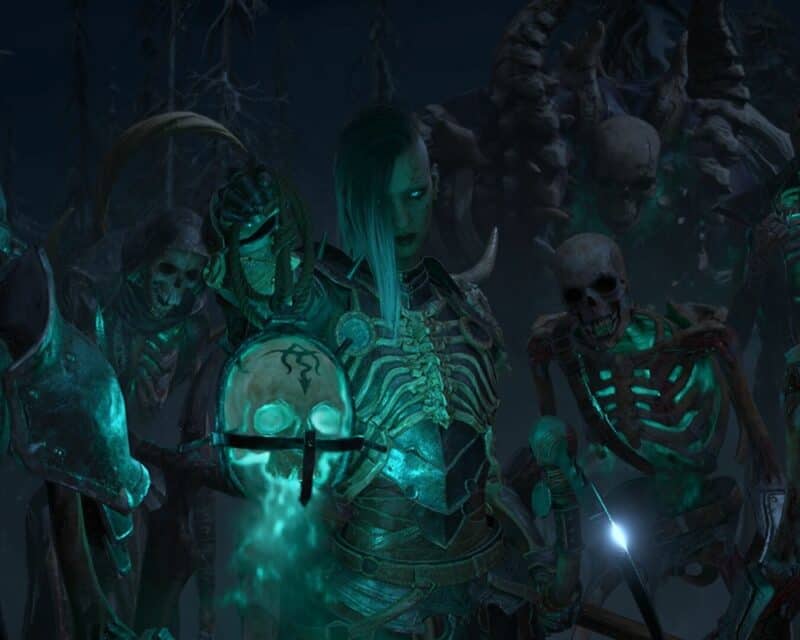 Nekromatka w Diablo 4