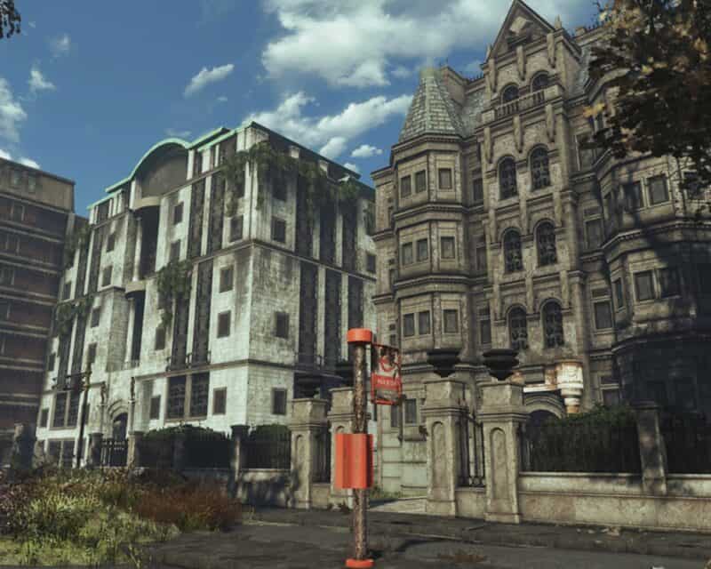 Screen z modyfikacji Fallout London