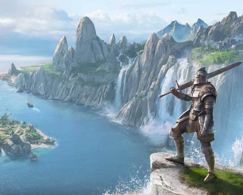 Grafika promująca The Elder Scrolls Online High Isle
