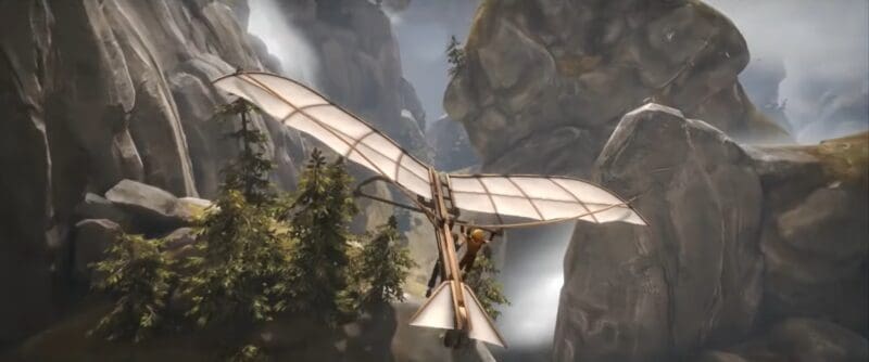 Brothers: A Tale of Two Sons, lot na machinie latającej