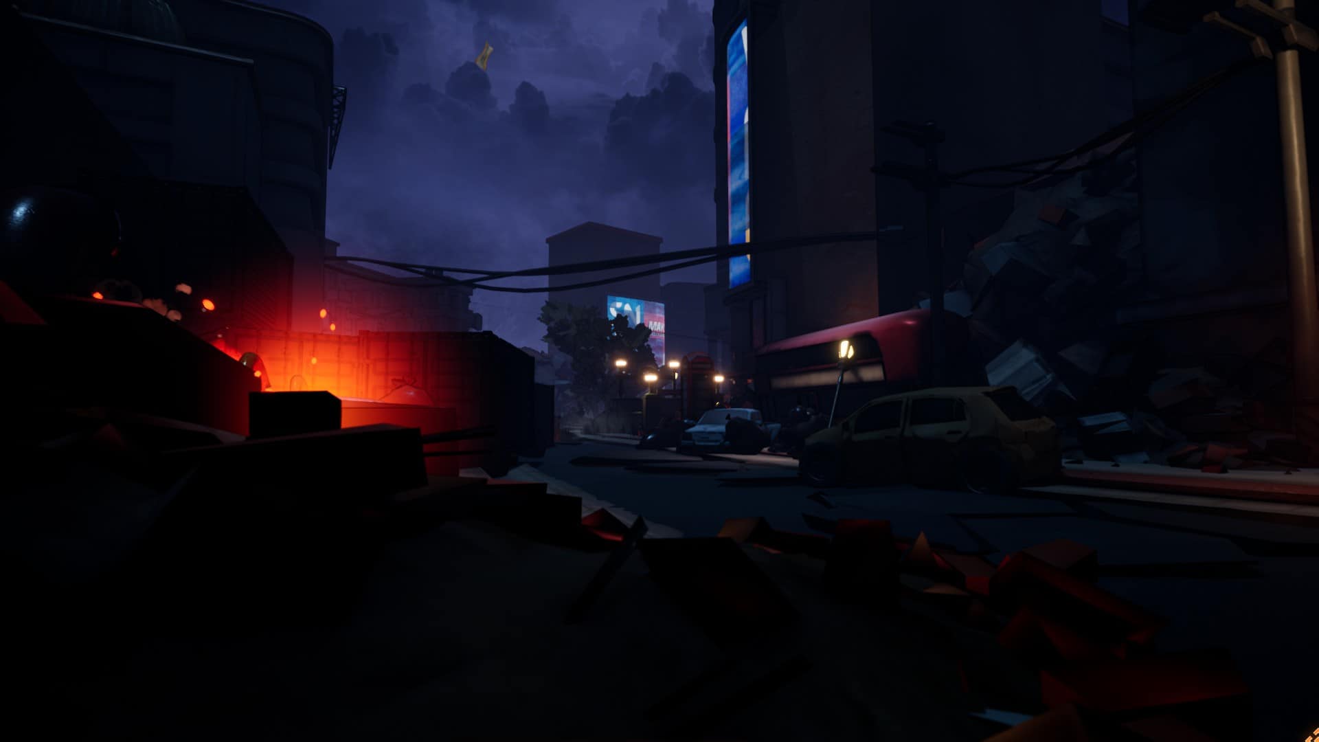 Zgliszcza nowoczesnego miasta