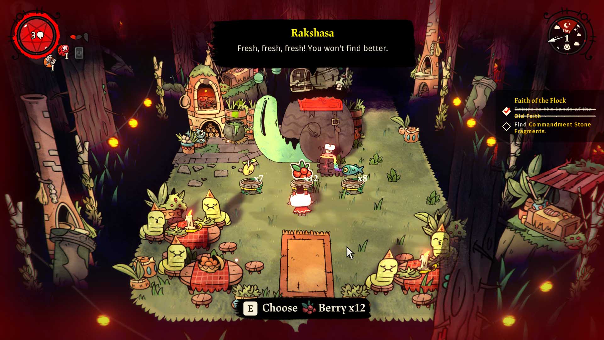 Kupiec z gigantycznym ślimakiem