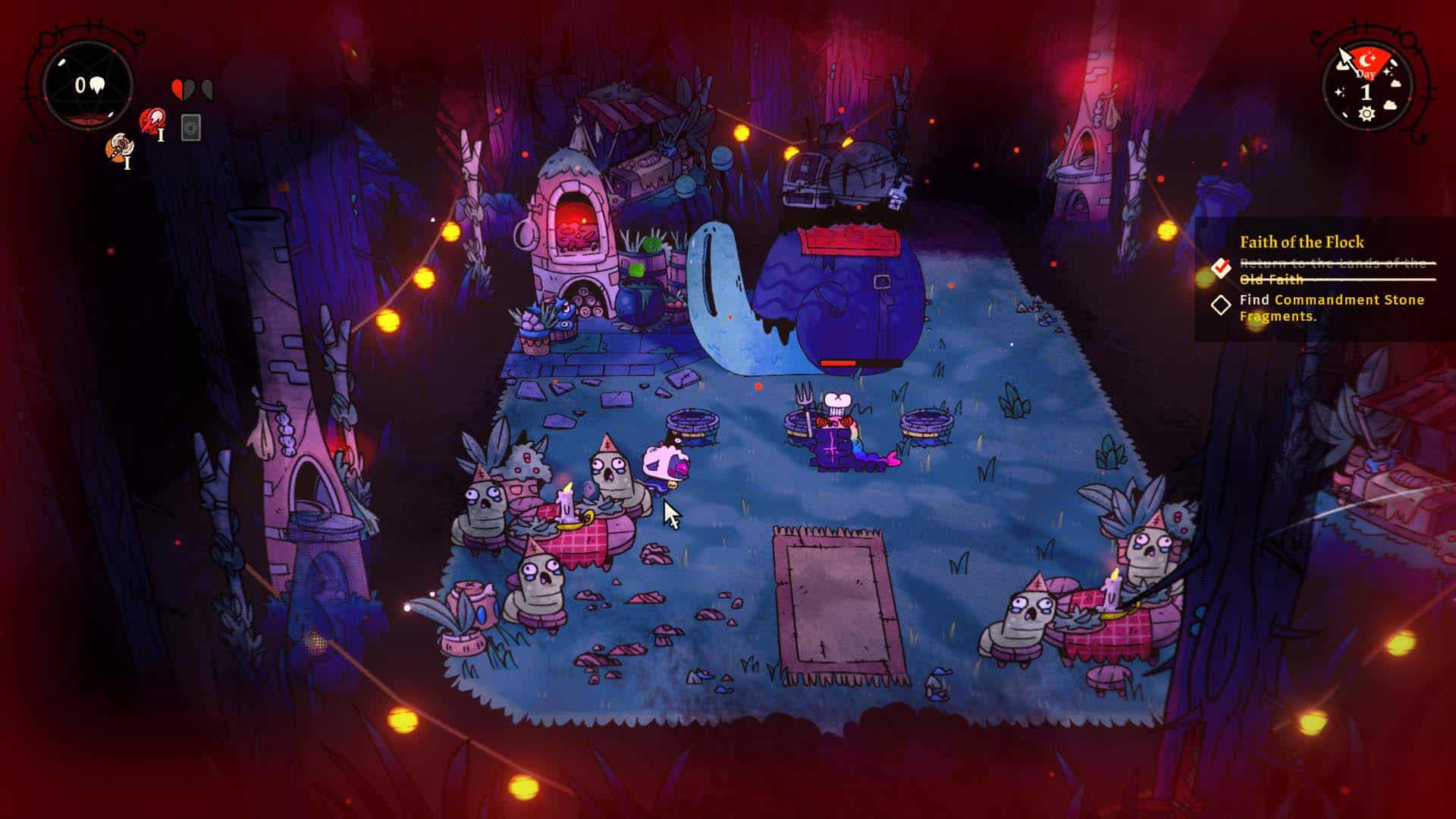 Rozwścieczony kupiec z gigantycznym ślimakiem