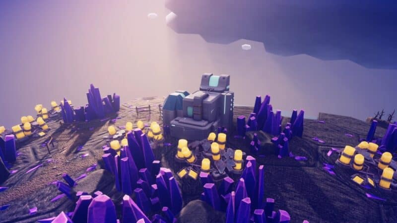 Before We Leave recenzja. Kadr z gry. Na zdjęciu znajdują się surowce z gry.